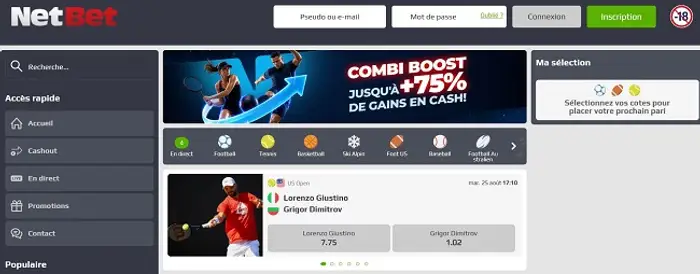 Netbet France, meilleur casino en ligne légal