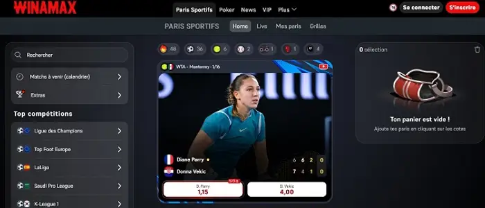 Winamax, casino en ligne légal en France en 2026