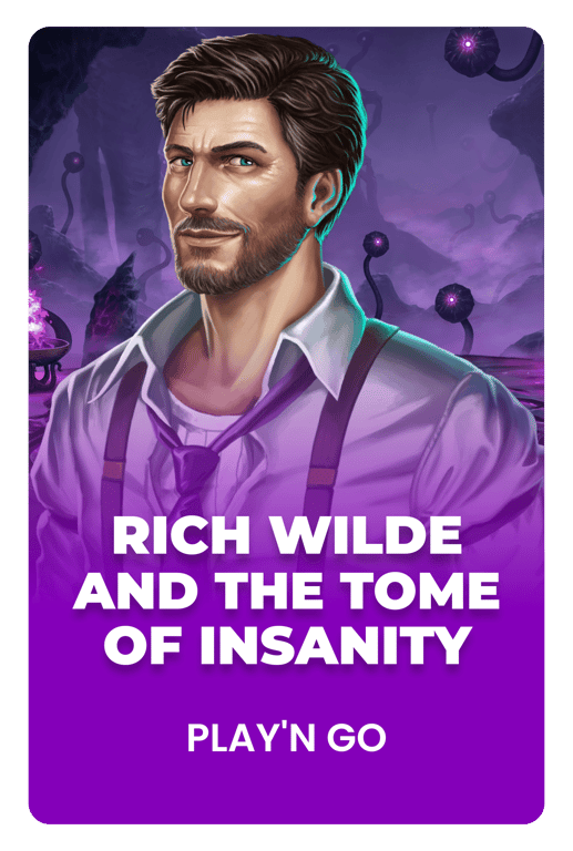 Rich Wilde and the Tome of Insanity, Play'n GO